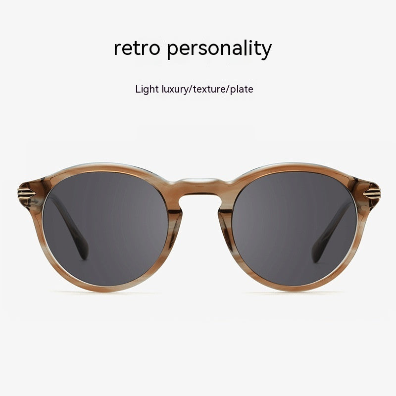 JEPA  | Round Frame UV-proof Sunglasses