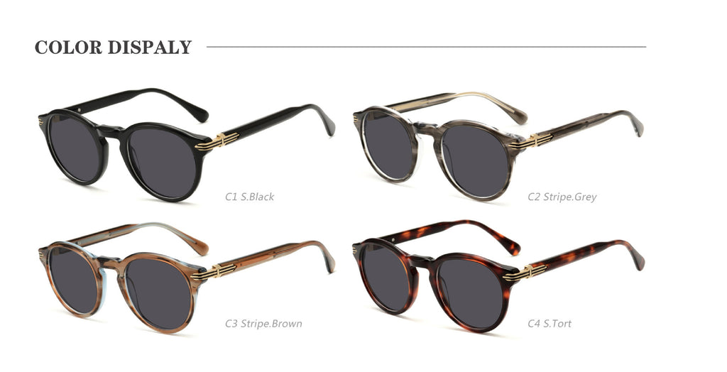 JEPA  | Round Frame UV-proof Sunglasses