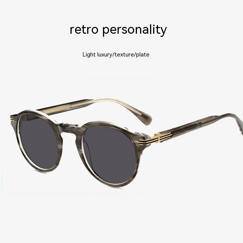 JEPA  | Round Frame UV-proof Sunglasses