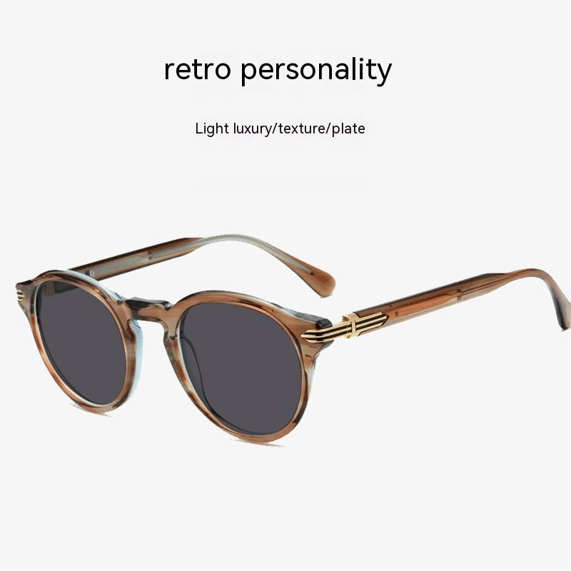 JEPA  | Round Frame UV-proof Sunglasses